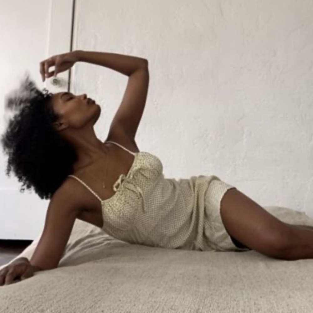 urban outfitters polka dot kamaryn dress